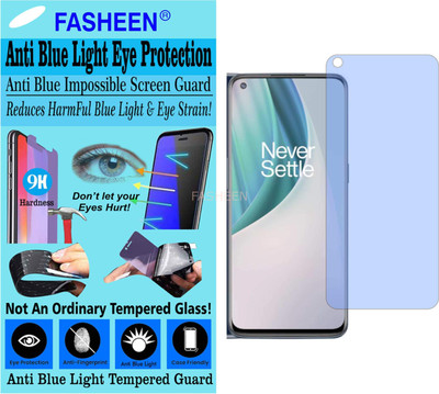 Fasheen Tempered Glass Guard for ONEPLUS NORD N10 (Impossible UV AntiBlue Light)(Pack of 1)