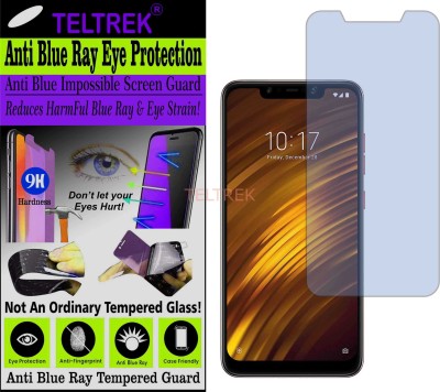 TELTREK Tempered Glass Guard for XIAOMI POCO F1 ARMOURED EDITION (Impossible UV AntiBlue Light)(Pack of 1)