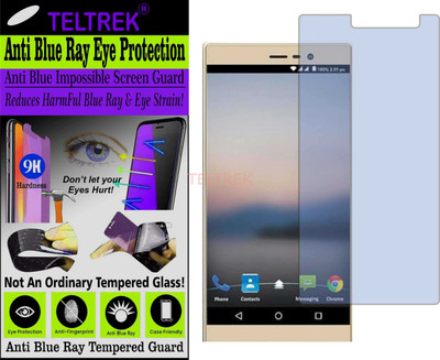 TELTREK Tempered Glass Guard for PANASONIC A2 (Impossible UV AntiBlue Light)(Pack of 1)