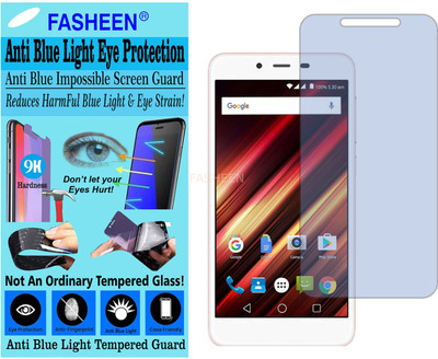 Fasheen Tempered Glass Guard for PANASONIC ELUGA PULSE X (Impossible UV AntiBlue Light)(Pack of 1)