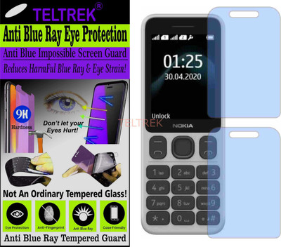 TELTREK Tempered Glass Guard for NOKIA 150 DS 2020 (Impossible UV AntiBlue Light)(Pack of 1)