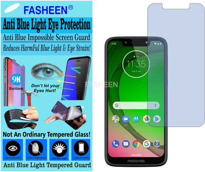 Fasheen Tempered Glass Guard for MOTO G7 PLAY (Impossible UV AntiBlue Light)(Pack of 1)