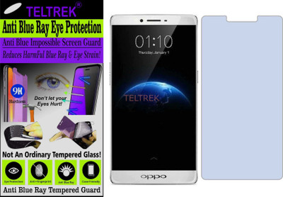 TELTREK Tempered Glass Guard for OPPO R7 PLUS HIGH VERSION (Impossible UV AntiBlue Light)(Pack of 1)