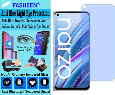 Fasheen Tempered Glass Guard for REALME RMX2156 (Impossible UV AntiBlue Light)(Pack of 1)