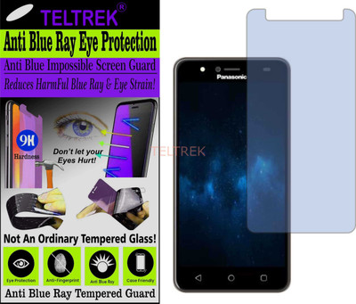 TELTREK Tempered Glass Guard for PANASONIC P90 (Impossible UV AntiBlue Light)(Pack of 1)