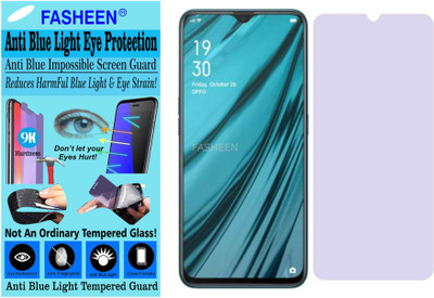 Fasheen Tempered Glass Guard for OPPO A9 (Impossible UV AntiBlue Light)(Pack of 1)