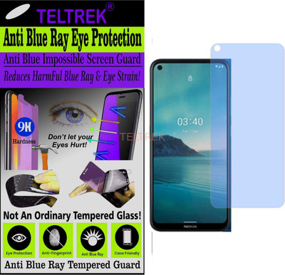 TELTREK Tempered Glass Guard for NOKIA C20 (Impossible UV AntiBlue Light)(Pack of 1)