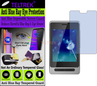 TELTREK Tempered Glass Guard for PANASONIC GD31 (Impossible UV AntiBlue Light)(Pack of 1)