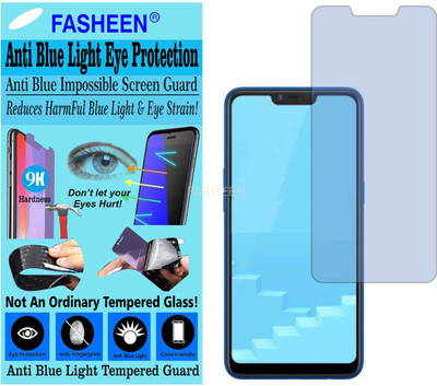 Fasheen Tempered Glass Guard for REALME C1 2019 (Impossible UV AntiBlue Light)(Pack of 1)