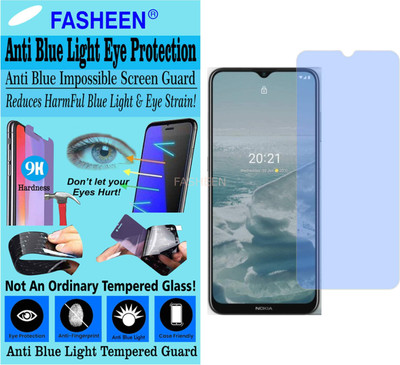 Fasheen Tempered Glass Guard for NOKIA G20 (Impossible UV AntiBlue Light)(Pack of 1)