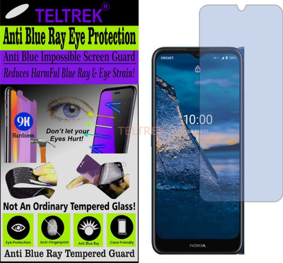 TELTREK Tempered Glass Guard for NOKIA C5 ENDI (Impossible UV AntiBlue Light)(Pack of 1)