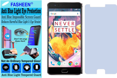 Fasheen Tempered Glass Guard for ONE PLUS 3T (Impossible UV AntiBlue Light)(Pack of 1)