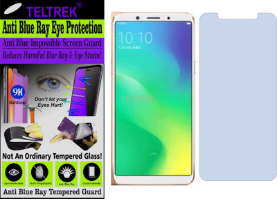 TELTREK Tempered Glass Guard for OPPO A79 (Impossible UV AntiBlue Light)(Pack of 1)