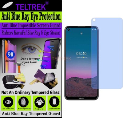 TELTREK Tempered Glass Guard for NOKIA G10 (Impossible UV AntiBlue)(Pack of 1)