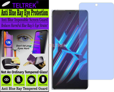 TELTREK Tempered Glass Guard for NUBIA RED MAGIC 6R (Impossible UV AntiBlue Light)(Pack of 1)