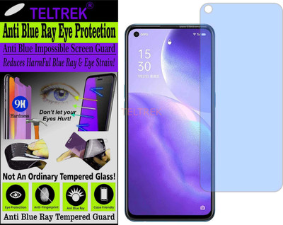 TELTREK Tempered Glass Guard for OPPO FIND X3 LITE (Impossible UV AntiBlue)(Pack of 1)