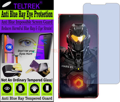 TELTREK Tempered Glass Guard for NUBIA RED MAGIC MARS (Impossible UV AntiBlue Light)(Pack of 1)