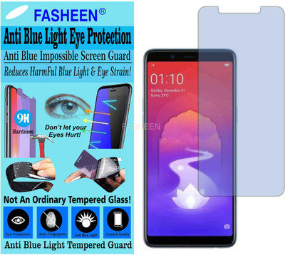 Fasheen Tempered Glass Guard for OPPO CPH1861 (REALME 1) (Impossible UV AntiBlue Light)(Pack of 1)