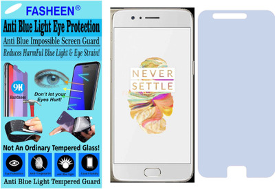 Fasheen Tempered Glass Guard for ONEPLUS 5 (Impossible UV AntiBlue Light)(Pack of 1)