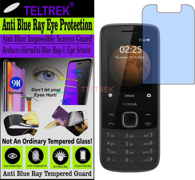 TELTREK Tempered Glass Guard for NOKIA 225 DUAL SIM (Impossible UV AntiBlue Light)(Pack of 1)