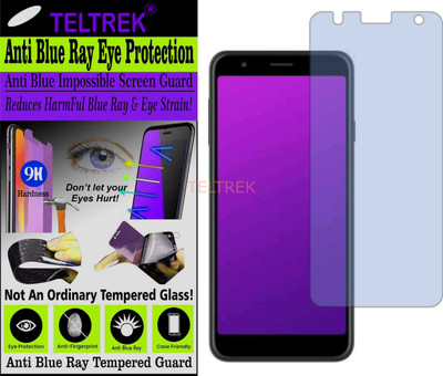 TELTREK Tempered Glass Guard for PANASONIC ELUGA I6 (Impossible UV AntiBlue Light)(Pack of 1)
