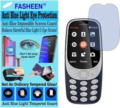 Fasheen Tempered Glass Guard for NOKIA 3310 3G DUAL (Impossible UV AntiBlue Light)(Pack of 1)