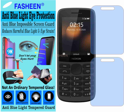 Fasheen Tempered Glass Guard for NOKIA 215 4G (Impossible UV AntiBlue Light)(Pack of 1)