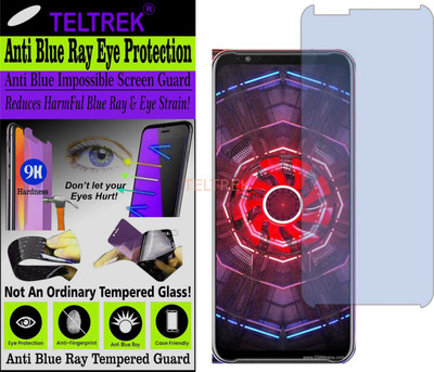 TELTREK Tempered Glass Guard for NUBIA RED MAGIC 3 (Impossible UV AntiBlue Light)(Pack of 1)