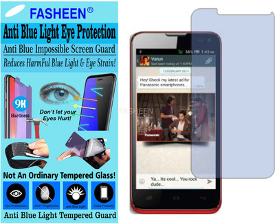 Fasheen Tempered Glass Guard for PANASONIC T41 (Impossible UV AntiBlue Light)(Pack of 1)