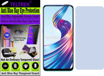 TELTREK Tempered Glass Guard for OPPO V15 (Impossible UV AntiBlue Light)(Pack of 1)
