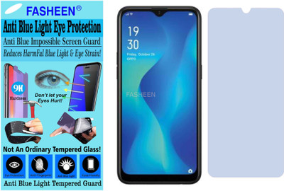 Fasheen Tempered Glass Guard for OPPO A1K (Impossible UV AntiBlue Light)(Pack of 1)