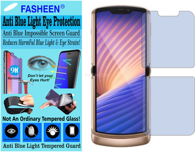 Fasheen Tempered Glass Guard for MOTOROLA MOTO RAZR 5G (Impossible UV AntiBlue Light)(Pack of 1)