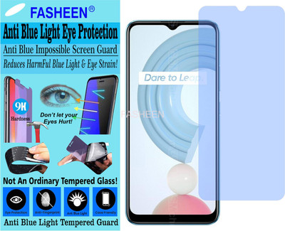 Fasheen Tempered Glass Guard for REALME C21Y (Impossible UV AntiBlue Light)(Pack of 1)