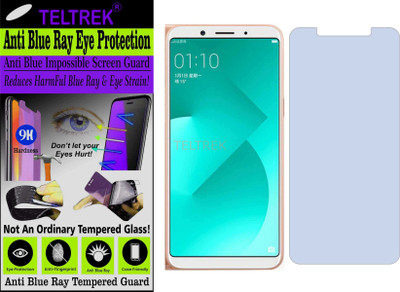 TELTREK Tempered Glass Guard for OPPO CPH1729 (Impossible UV AntiBlue Light)(Pack of 1)
