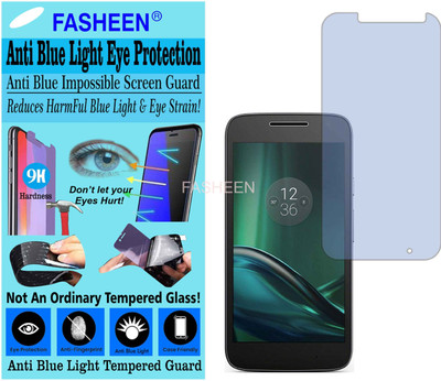 Fasheen Tempered Glass Guard for MOTOROLA MOTO G4 PLAY (Impossible UV AntiBlue Light)(Pack of 1)