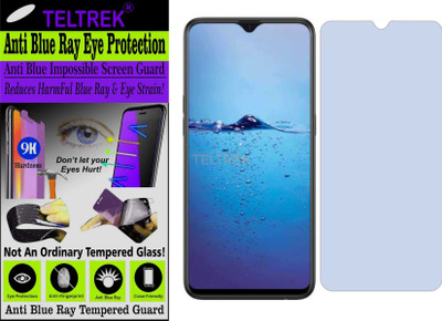 TELTREK Tempered Glass Guard for OPPO F9 (Impossible UV AntiBlue)(Pack of 1)