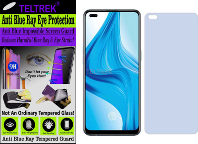 TELTREK Tempered Glass Guard for OPPO F17 PRO (CPH2119) (Impossible UV AntiBlue Light)(Pack of 1)