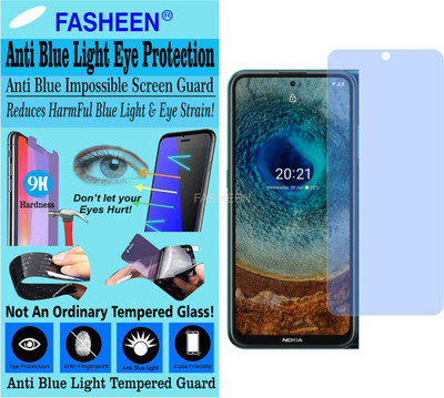 Fasheen Tempered Glass Guard for NOKIA X10 (Impossible UV AntiBlue Light)(Pack of 1)