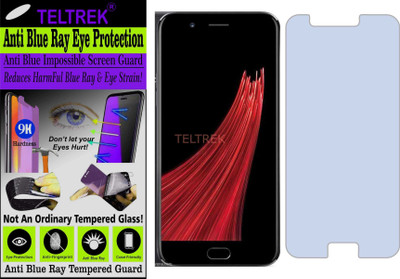 TELTREK Tempered Glass Guard for OPPO R11 PLUS (Impossible UV AntiBlue Light)(Pack of 1)