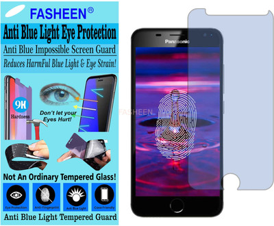 Fasheen Tempered Glass Guard for PANASONIC PRIM (Impossible UV AntiBlue Light)(Pack of 1)