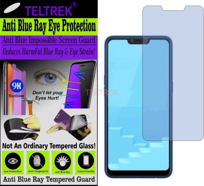 TELTREK Tempered Glass Guard for RMX1811 (REALME C1) (Impossible UV AntiBlue Light)(Pack of 1)