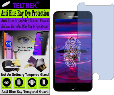 TELTREK Tempered Glass Guard for PANASONIC ELUGA PRIM (Impossible UV AntiBlue Light)(Pack of 1)