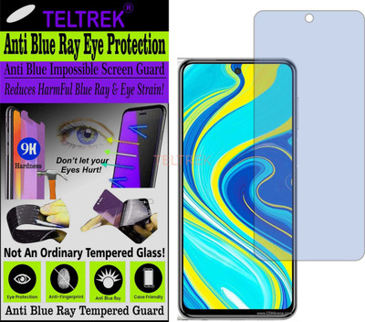 TELTREK Impossible Screen Guard for XIAOMI REDMI NOTE 9 PRO (Impossible UV AntiBlue Light)(Pack of 1)