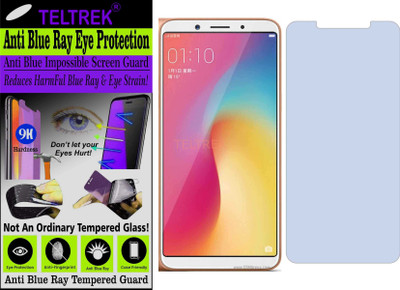 TELTREK Tempered Glass Guard for OPPO F5 YOUTH (Impossible UV AntiBlue Light)(Pack of 1)