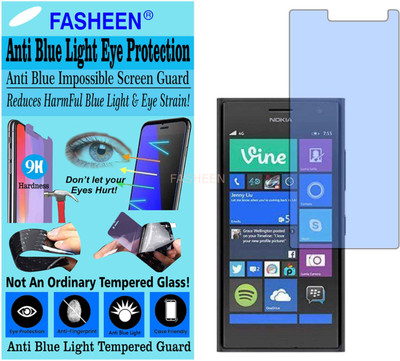 Fasheen Tempered Glass Guard for NOKIA LUMIA 735 (Impossible UV AntiBlue Light)(Pack of 1)