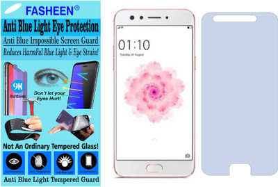 Fasheen Tempered Glass Guard for OPPO F3 DEEPIKA EDITION (Impossible UV AntiBlue Light)(Pack of 1)