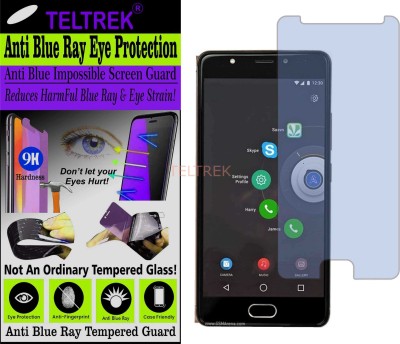 TELTREK Tempered Glass Guard for PANASONIC ELUGA RAY MAX (Impossible UV AntiBlue Light)(Pack of 1)