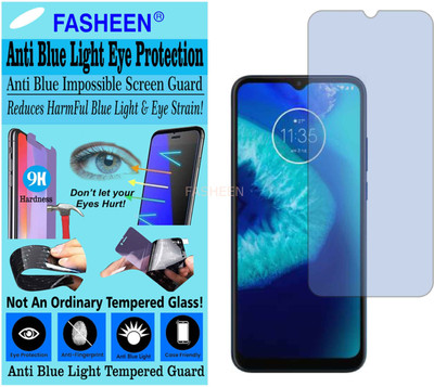Fasheen Tempered Glass Guard for MOTO G8 POWER LITE (Impossible UV AntiBlue Light)(Pack of 1)