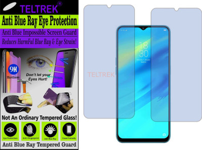 TELTREK Tempered Glass Guard for REALME 2 PRO (Impossible UV AntiBlue Light)(Pack of 1)