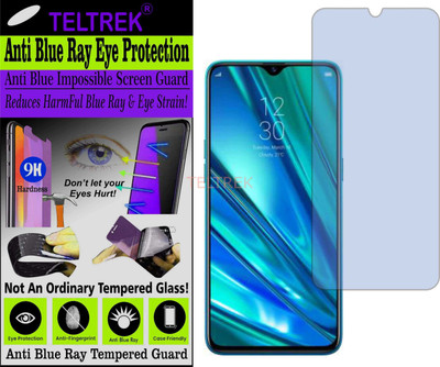 TELTREK Tempered Glass Guard for OPPO RMX 1971 (REALME 5 PRO) (Impossible UV AntiBlue Light)(Pack of 1)